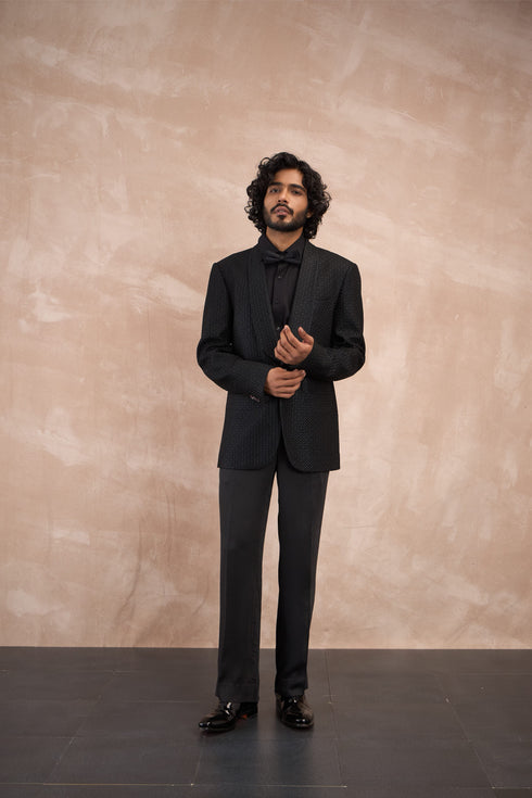 Inara Tux Set with Kamarbandh & Bow-tie